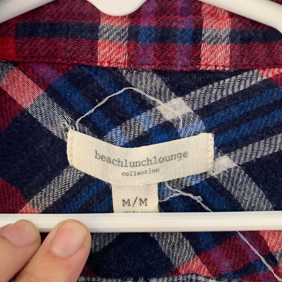 💐Red Plaid Button Down 😍 - Picture 8 of 8